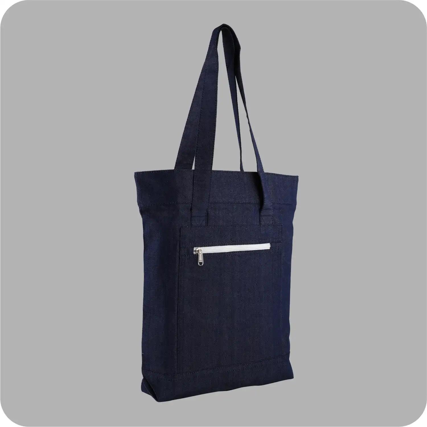 Denim Tote Bag Shopping Bag Promotional Bag Conference Bag Institutional bag-05
